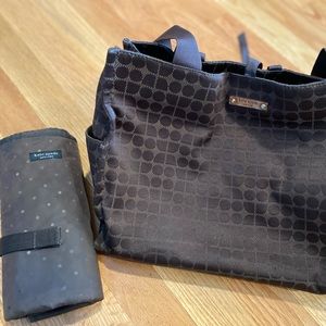Kate Spade Diaper Bag with portable changing pad.  In great condition